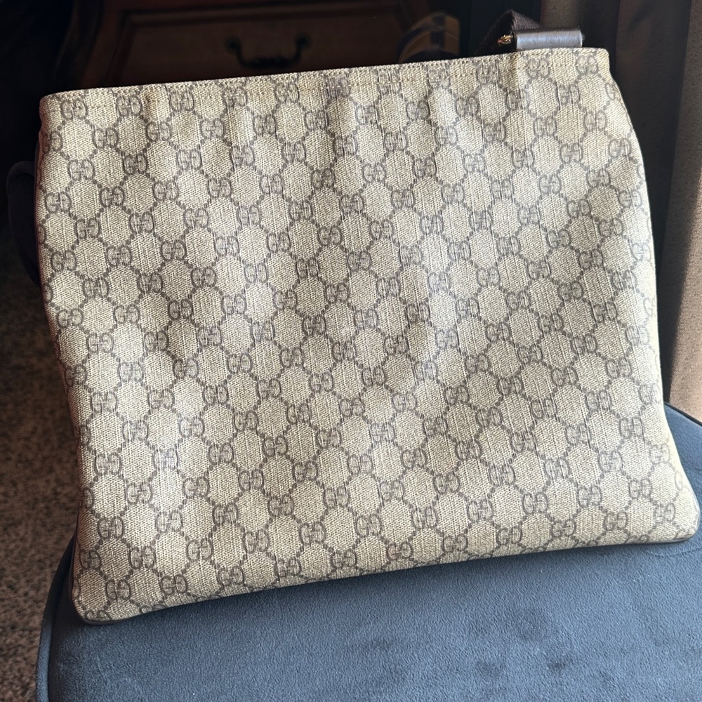 Gucci Beige and Brown Monogram Canvas - Picture 6 of 13
